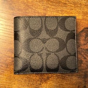 Coach bifold wallet